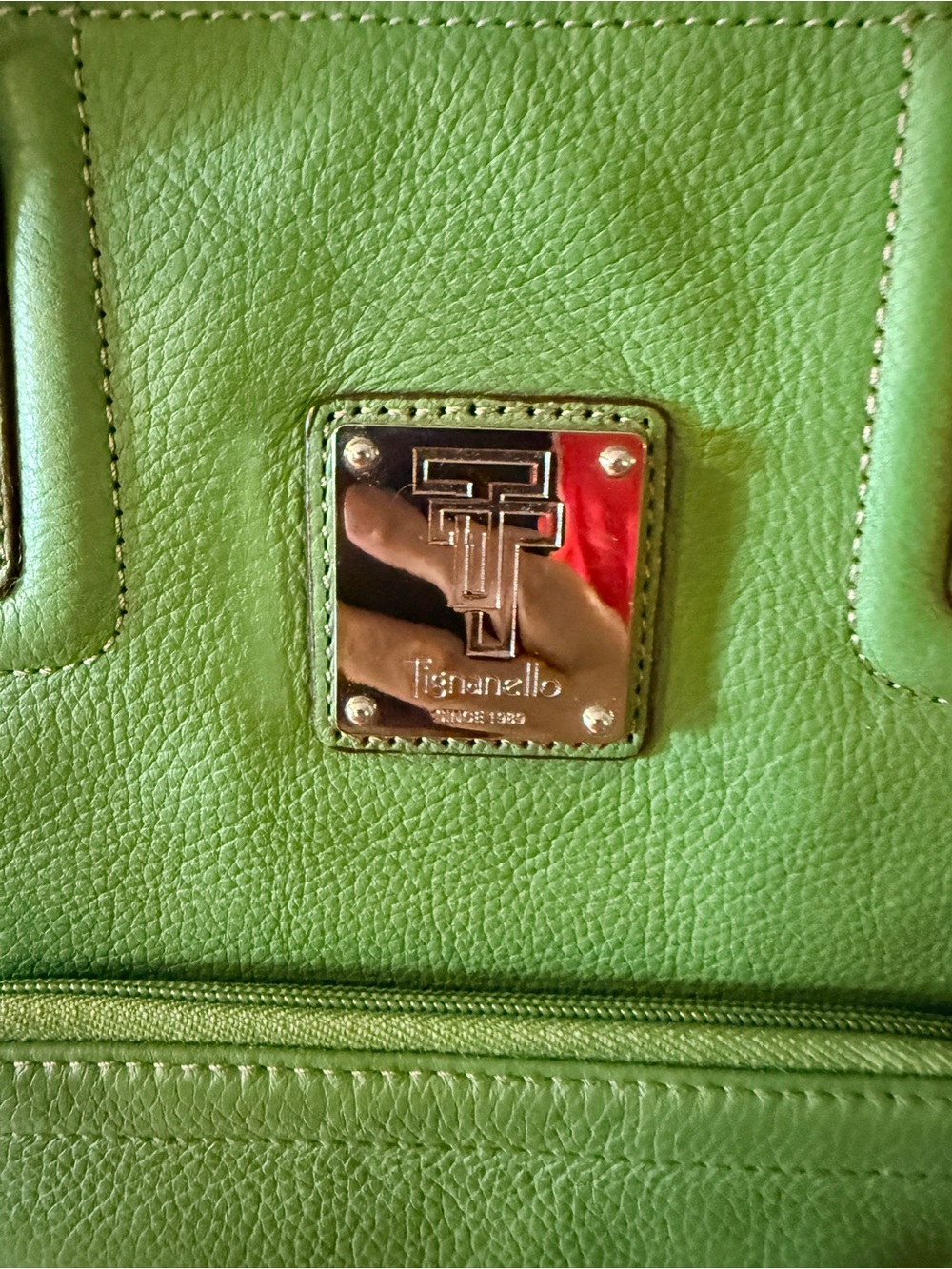 Tignanello "Perfect 10" French Tote Handbag - Picture 2 of 6